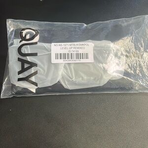 Sunglasses Quay polarized NO-NA-1971 MTBLK-SMKPOL level UP REMIXED ID 74189